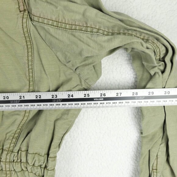 Gap  Utility Jacket Womens Extra Large Green Outdoor Pockets Button Up C… - Picture 8 of 10